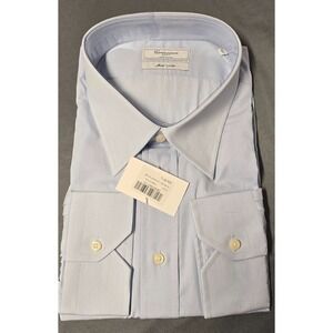 Camicissima Udine Slim Fit Dress Shirt – 100% Cotton – Light Blue – Size 20½